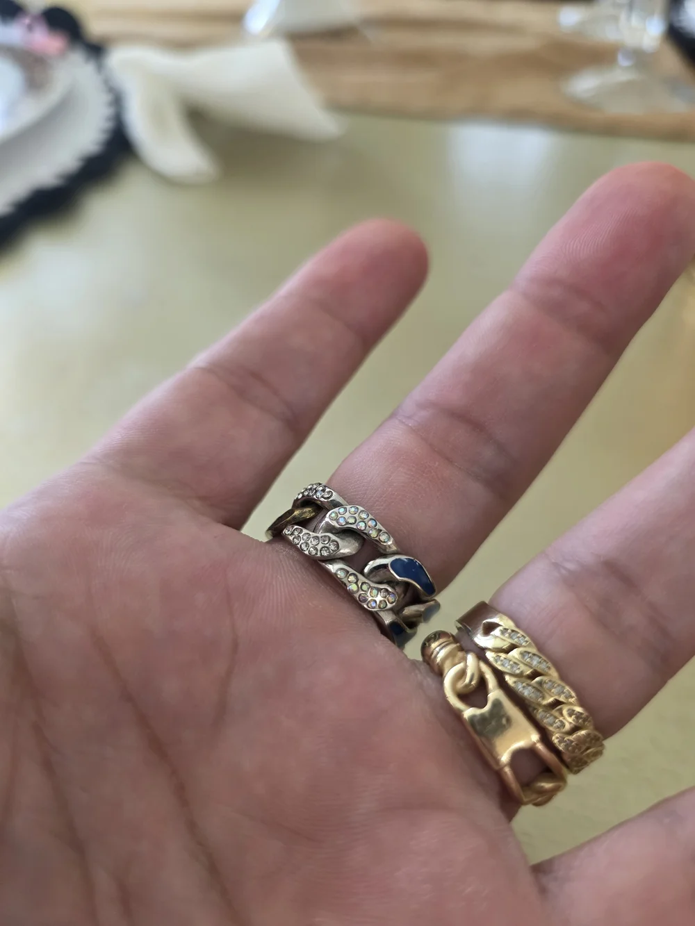 Vuitton  Chain Cuban Link Ring - Women Jewelry